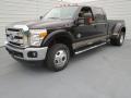 Front 3/4 View of 2013 Ford F350 Super Duty Lariat Crew Cab 4x4 Dually #6