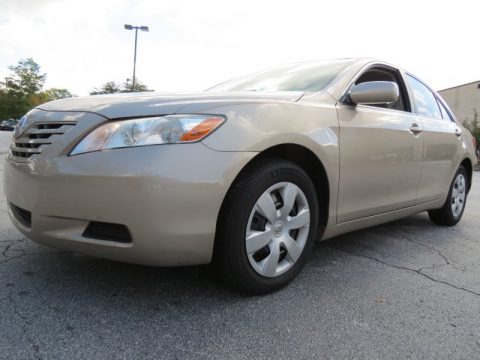 Desert Sand Metallic Toyota Camry LE.  Click to enlarge.