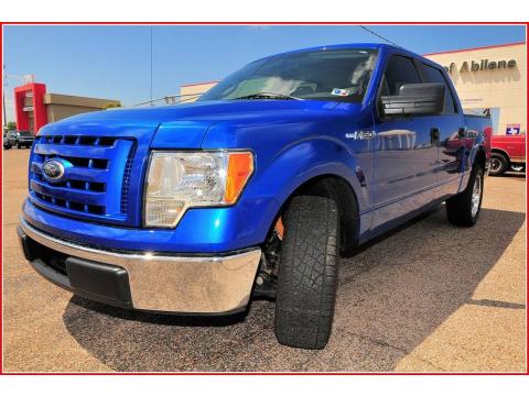 Blue Flame Metallic Ford F150 XLT SuperCrew.  Click to enlarge.