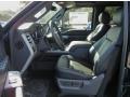  2013 Ford F450 Super Duty Black Interior #5