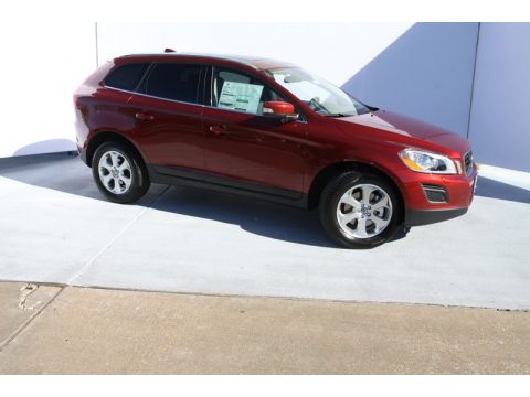 Flamenco Red Metallic Volvo XC60 3.2.  Click to enlarge.