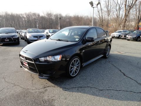 Tarmac Black Pearl Mitsubishi Lancer GTS.  Click to enlarge.