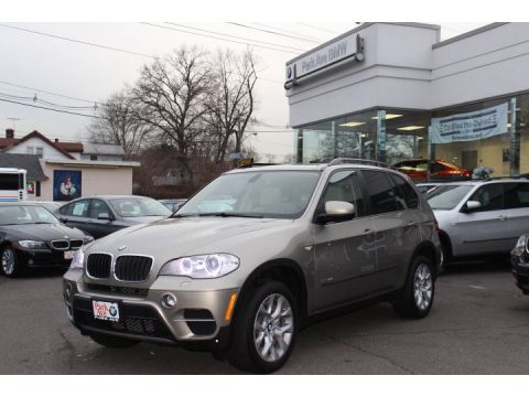Platinum Bronze Metallic BMW X5 xDrive35i Premium.  Click to enlarge.
