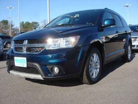 Fathom Blue Pearl Dodge Journey SXT.  Click to enlarge.