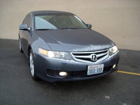 Carbon Gray Pearl Acura TSX Sedan.  Click to enlarge.