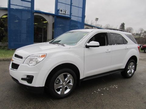 Summit White Chevrolet Equinox LT.  Click to enlarge.