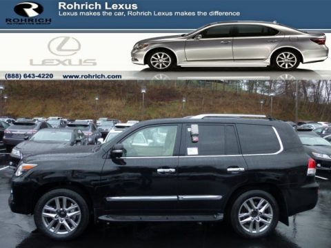 Black Onyx Lexus LX 570.  Click to enlarge.