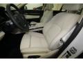  2013 BMW 7 Series Ivory White/Black Interior #3