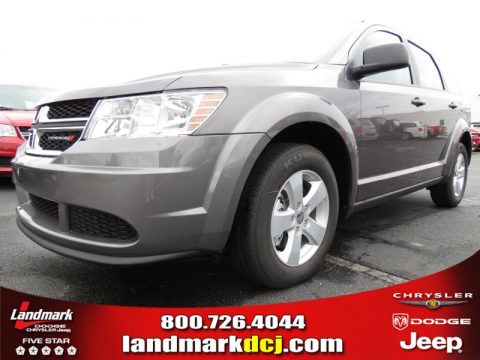 Storm Gray Pearl Dodge Journey American Value Package.  Click to enlarge.