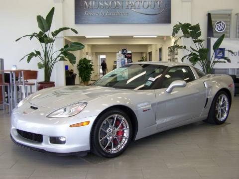 Blade Silver Metallic Chevrolet Corvette Z06.  Click to enlarge.