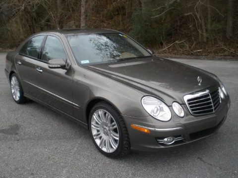 Indium Grey Metallic Mercedes-Benz E 350 Sedan.  Click to enlarge.