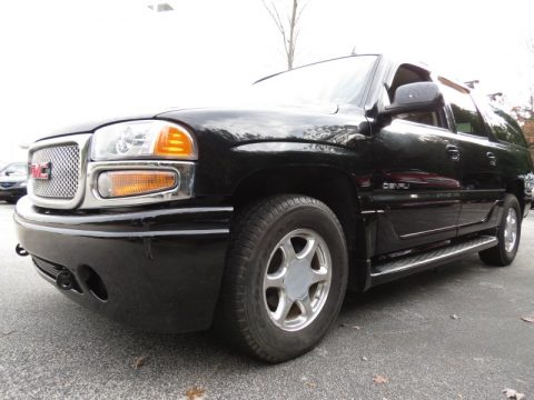 Onyx Black GMC Yukon XL Denali AWD.  Click to enlarge.