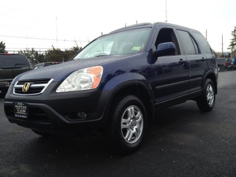 Eternal Blue Pearl Honda CR-V EX 4WD.  Click to enlarge.