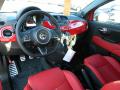  Abarth Nero/Rosso/Nero (Black/Red/Black) Interior Fiat 500 #7