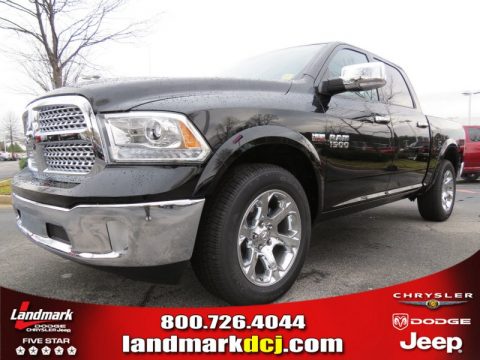 Black Ram 1500 Laramie Crew Cab.  Click to enlarge.