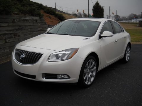 White Diamond Tricoat Buick Regal Turbo.  Click to enlarge.