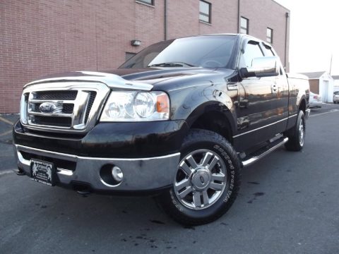 Black Ford F150 XLT SuperCab 4x4.  Click to enlarge.