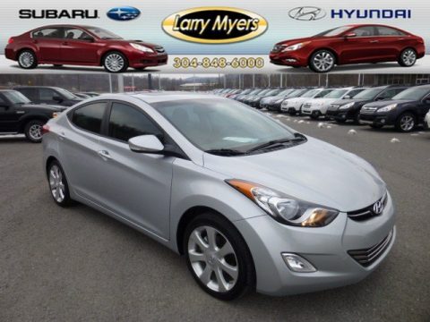 Silver Hyundai Elantra Limited.  Click to enlarge.