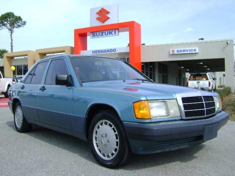 Teal Blue Metallic Mercedes-Benz 190 Class 190E 2.3.  Click to enlarge.