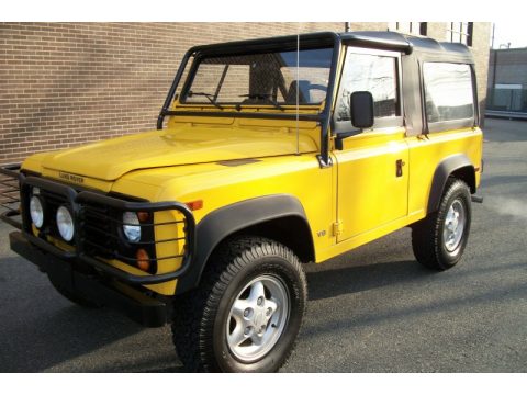 AA Yellow Land Rover Defender 90 Soft Top. Click to enlarge. AA Yellow Land Rover Defender 90 Soft Top. Click to enlarge.