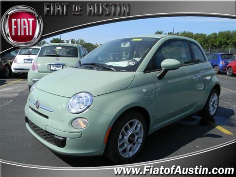 Verde Chiaro (Light Green) Fiat 500 Pop.  Click to enlarge.