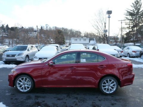 Matador Red Mica Lexus IS 250 AWD.  Click to enlarge.