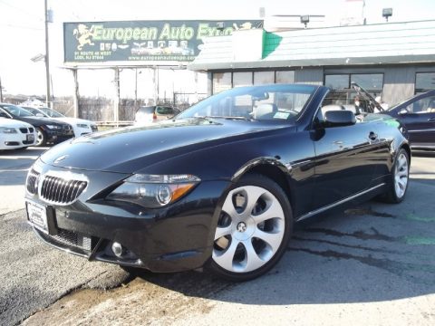 Jet Black BMW 6 Series 650i Convertible. Click to enlarge. Jet Black BMW 6 Series 650i Convertible. Click to enlarge.