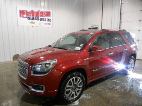 Crystal Red Tintcoat GMC Acadia Denali.  Click to enlarge.