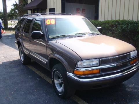 Medium Beige Mystique Metallic Chevrolet Blazer LS.  Click to enlarge.