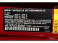 BMW Color Code A61 Crimson Red #31 BMW Color Code A61 Crimson Red #31