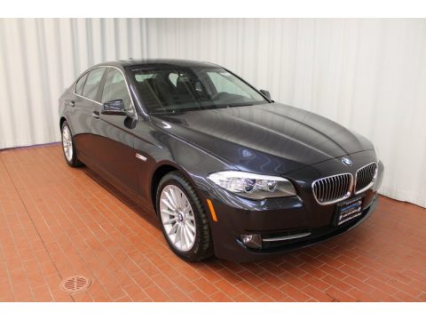 Dark Graphite Metallic II BMW 5 Series 535i xDrive Sedan.  Click to enlarge.