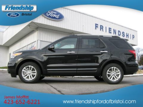 Tuxedo Black Metallic Ford Explorer XLT 4WD. Click to enlarge. Tuxedo Black Metallic Ford Explorer XLT 4WD. Click to enlarge.