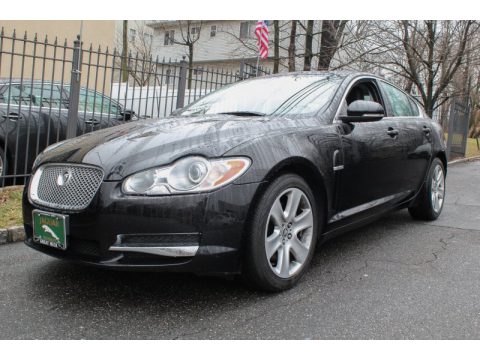 Ebony Black Jaguar XF Sport Sedan.  Click to enlarge.