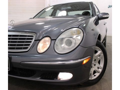 Granite Grey Metallic Mercedes-Benz E 350 4Matic Sedan.  Click to enlarge.