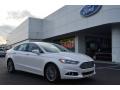 Front 3/4 View of 2013 Ford Fusion Titanium AWD #1