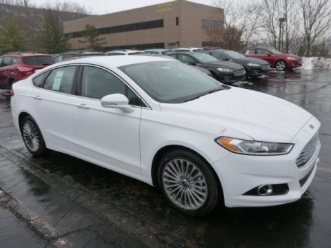 Oxford White Ford Fusion Titanium AWD.  Click to enlarge.