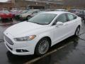 Front 3/4 View of 2013 Ford Fusion Titanium AWD #5