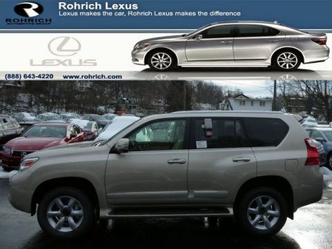 Satin Cashmere Metallic Lexus GX 460.  Click to enlarge.