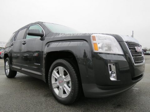 Carbon Black Metallic GMC Terrain SLT.  Click to enlarge.