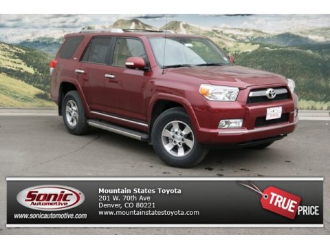 Salsa Red Pearl Toyota 4Runner SR5 4x4.  Click to enlarge.