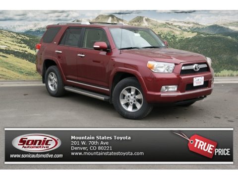 Salsa Red Pearl Toyota 4Runner SR5 4x4.  Click to enlarge.