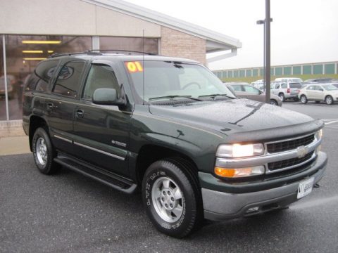 Forest Green Metallic Chevrolet Tahoe LT 4x4.  Click to enlarge.