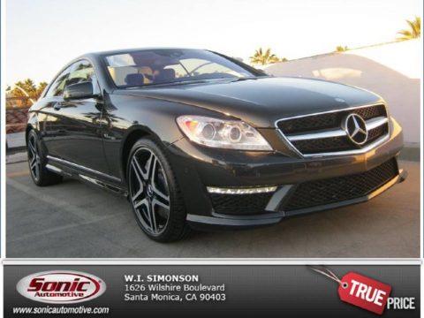 Magnetite Black Metallic Mercedes-Benz CL 63 AMG.  Click to enlarge.