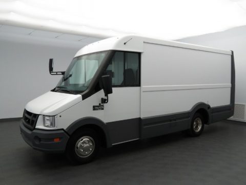 Arctic White Isuzu N Series Truck NPR.  Click to enlarge.