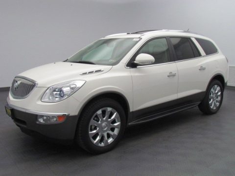 White Opal Buick Enclave FWD.  Click to enlarge.