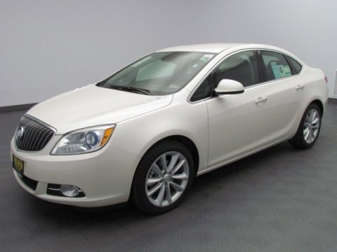 White Diamond Tricoat Buick Verano FWD.  Click to enlarge.