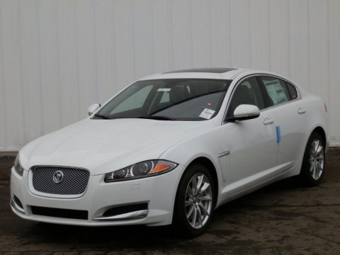 Polaris White Jaguar XF I4 T.  Click to enlarge.