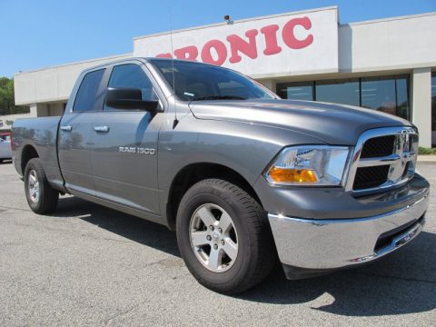 Mineral Gray Metallic Dodge Ram 1500 SLT Quad Cab.  Click to enlarge.