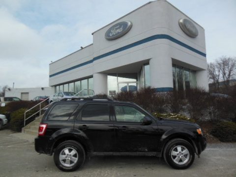 Ebony Black Ford Escape XLT 4WD.  Click to enlarge.