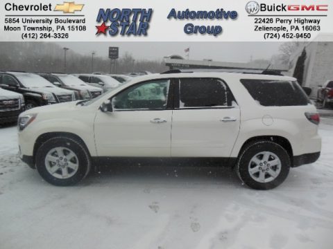 Summit White GMC Acadia SLE AWD. Click to enlarge. Summit White GMC Acadia SLE AWD. Click to enlarge.